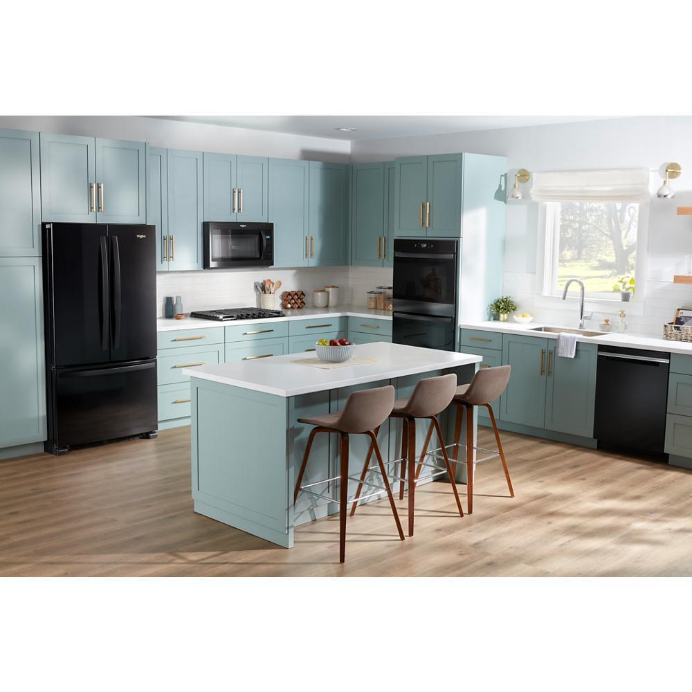 WHIRLPOOL WMH31017HB Whirlpool 1.7 Cu. Ft. Microwave Hood Combination With ELECTRONIC...