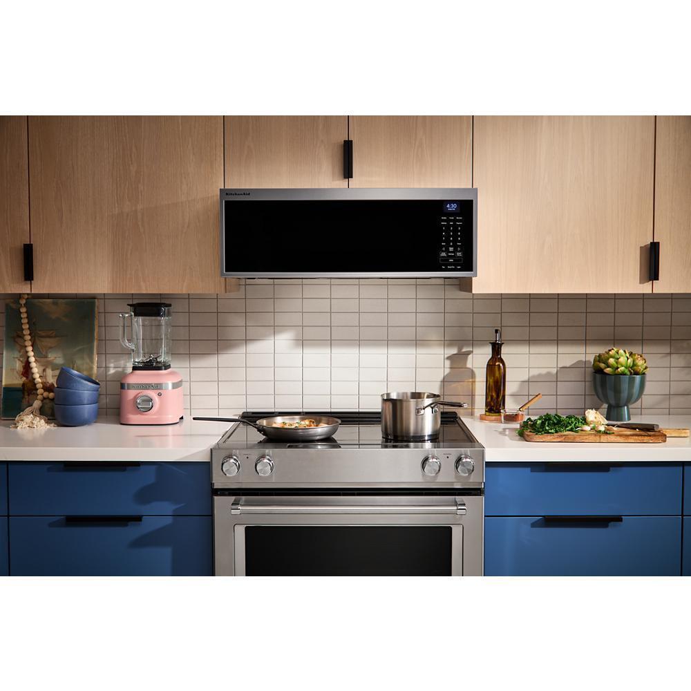KITCHENAID KMML550RPS Smart Low Profile Microwave Hood Combination With Dual Fan Ventilation