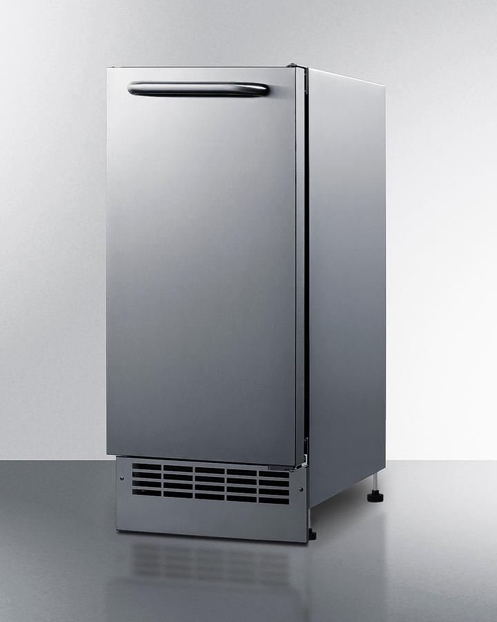 SUMMIT BIM271OS Summit 25 Lb. Drain-free Outdoor Icemaker