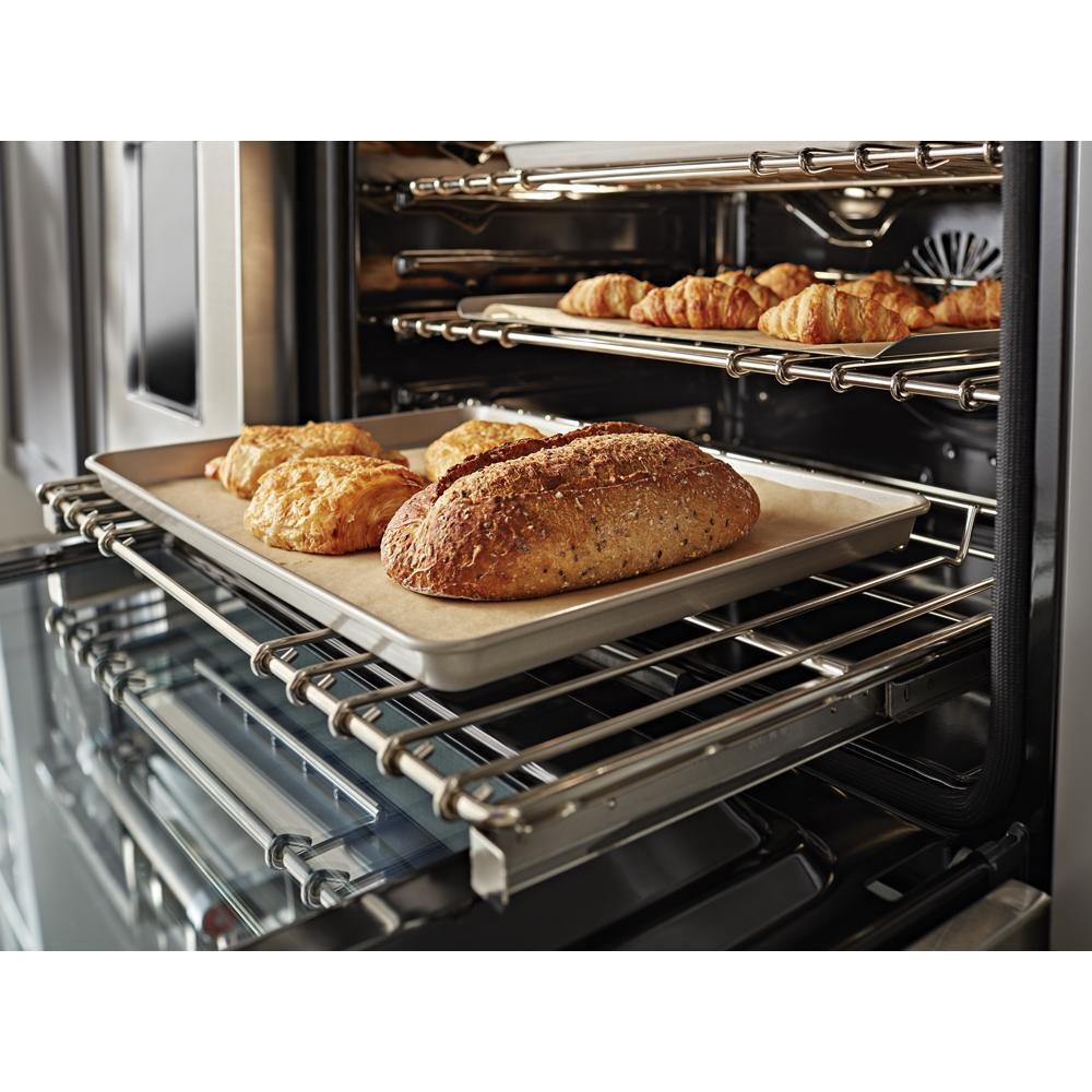 KITCHENAID KFGC558JIB Kitchenaid 48'' Smart Commercial-style Gas Range With Griddle - ...