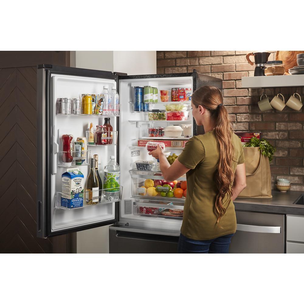 WHIRLPOOL WRB543CMJV Whirlpool 24-inch Wide Bottom-freezer Refrigerator - 12.7 Cu. Ft.