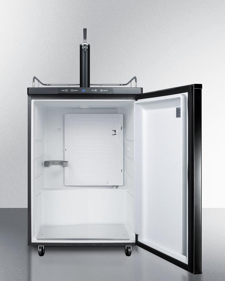SUMMIT SBC635M Freestanding Commercial Beer Dispenser, Auto Defrost With Digital T...