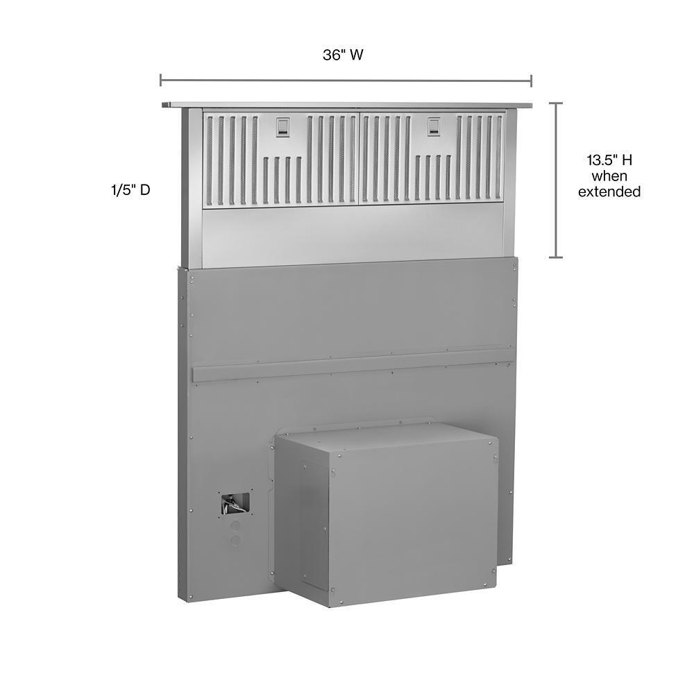 KITCHENAID KXD4636YSS Kitchenaid 36-inch Specialty Series Retractable Downdraft System