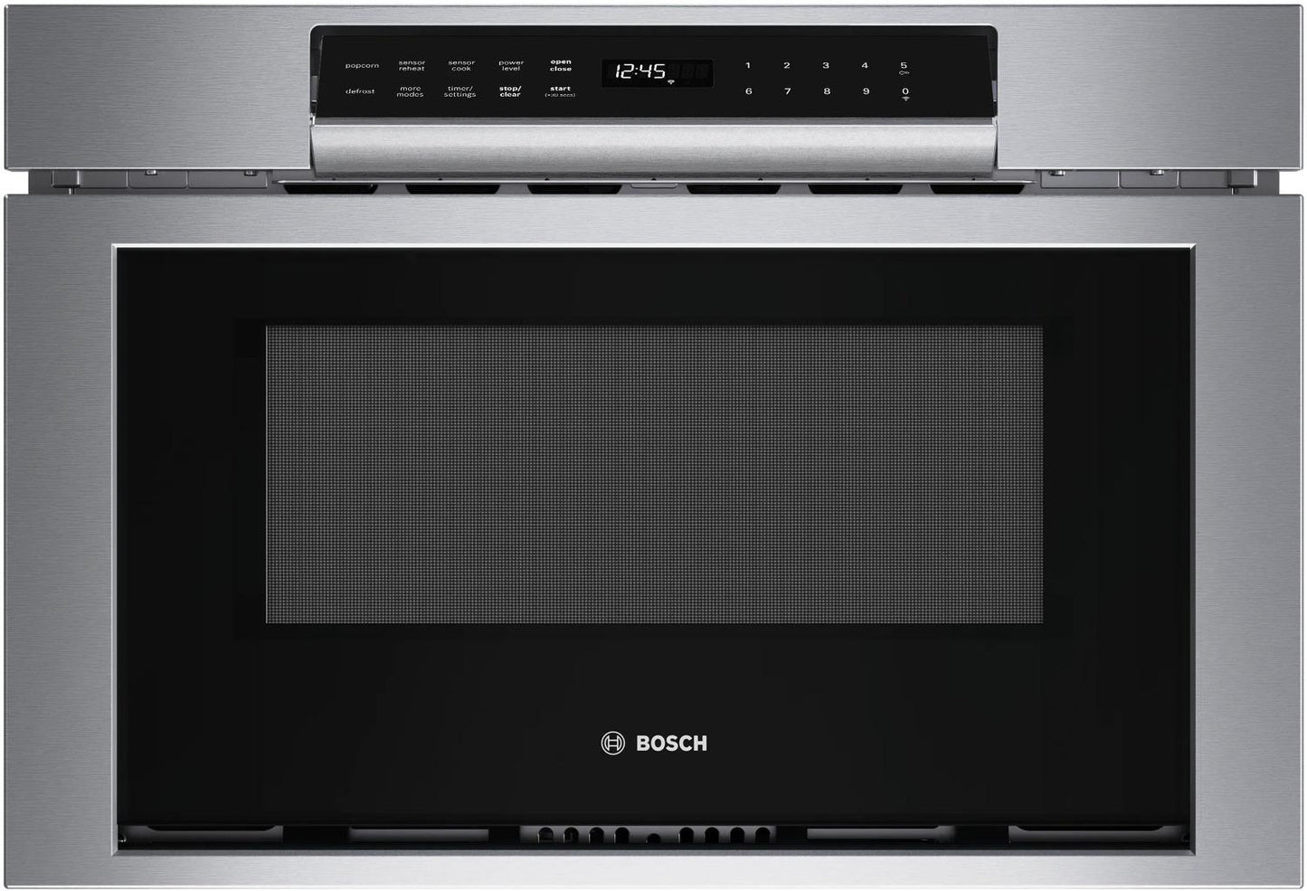 BOSCH HMD8454UC Bosch 800 Series Drawer Microwave 24"" Stainless Steel