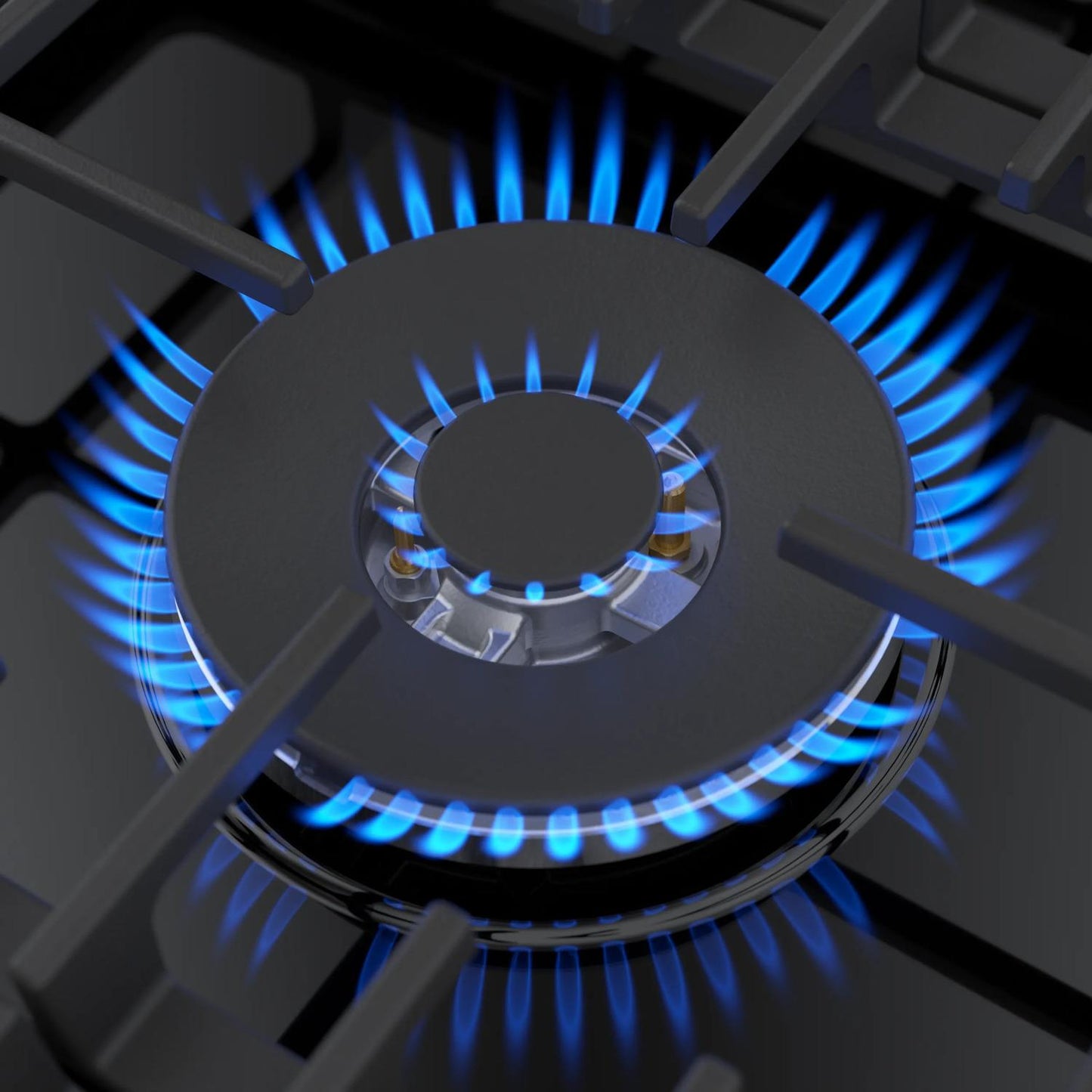 BOSCH NGM8049UC Bosch 800 Series Gas Cooktop 30"" Black Ngm8049uc
