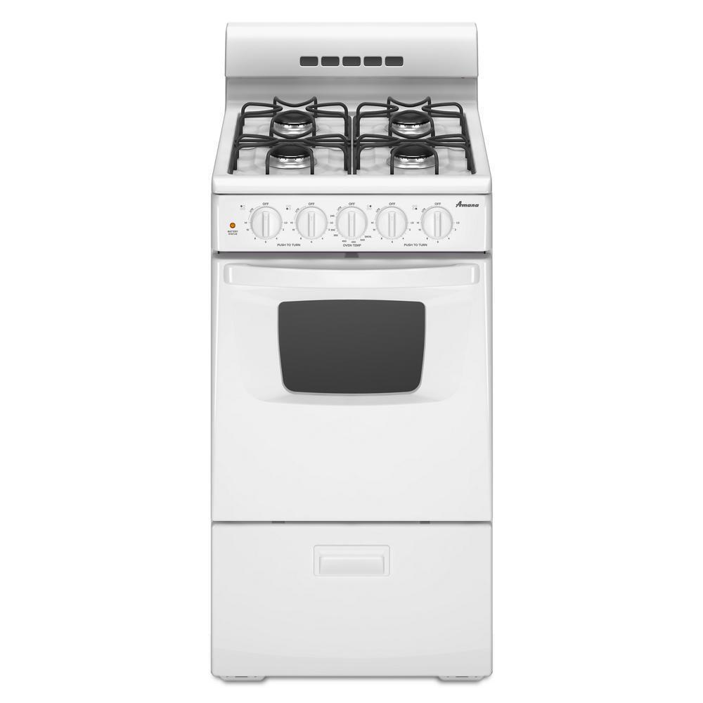 AMANA AGG222VDW Amana 20 Std Clean 4 9.5K Seale