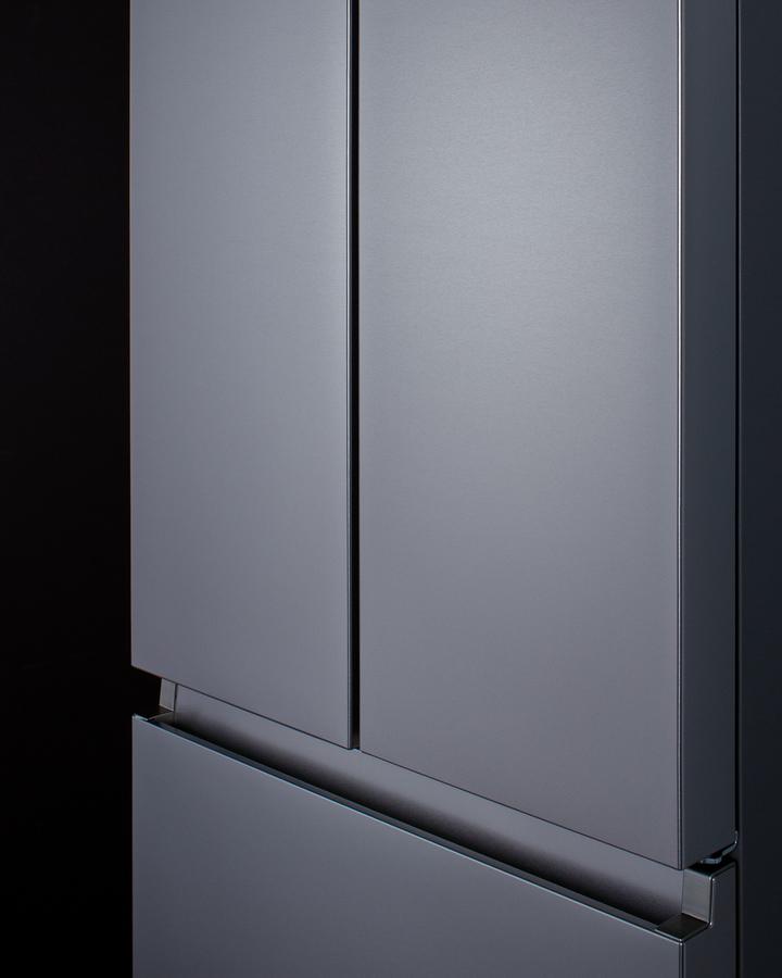 SUMMIT FDRD152PL Summit 27.5"" Wide French Door Refrigerator-freezer