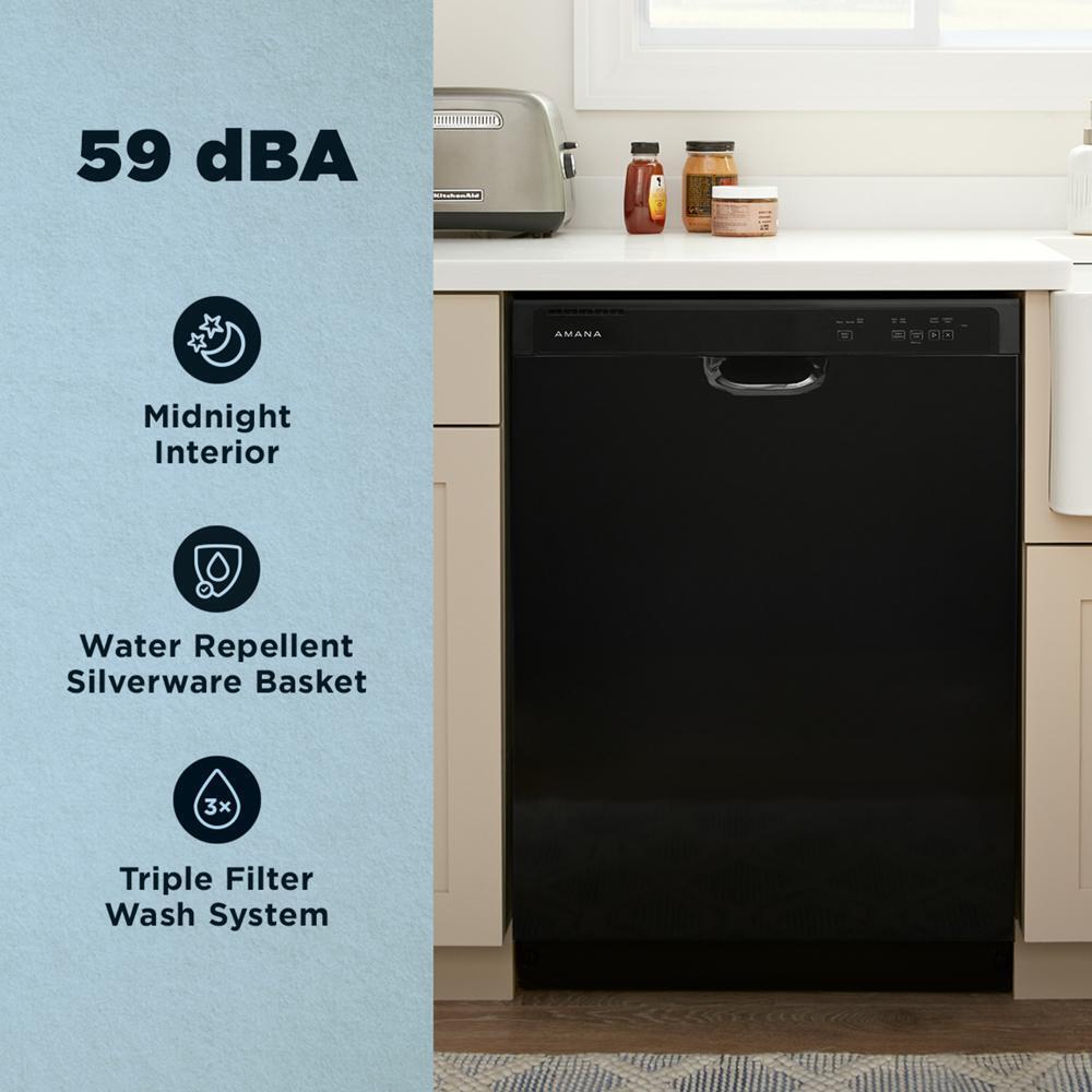 AMANA ADFS2524RB Amana Dishwasher With Midnight Interior