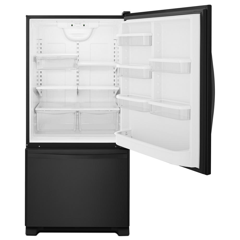 WHIRLPOOL WRB329DMBB Whirlpool 19 Cu. Ft. Bottom-freezer Refrigerator With Freezer Drawer