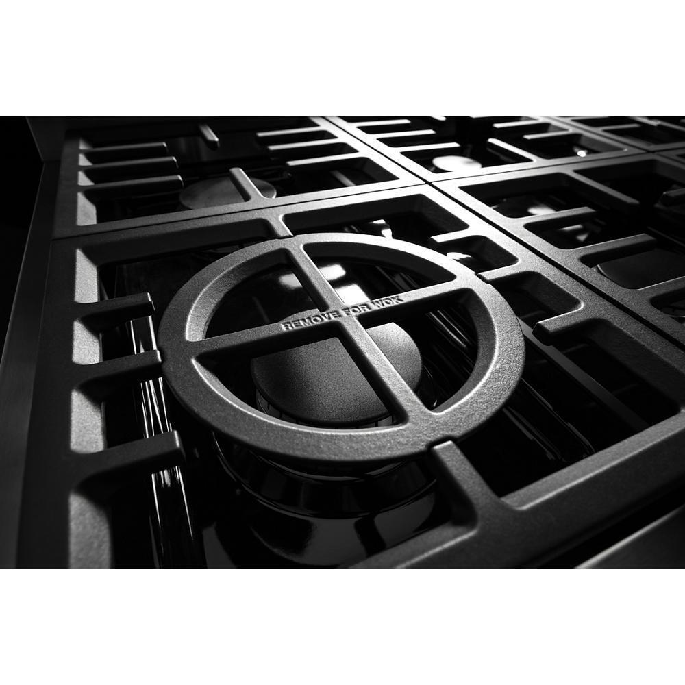 KITCHENAID KFGC506JIB Kitchenaid 36'' Smart Commercial-style Gas Range With 6 Burners ...