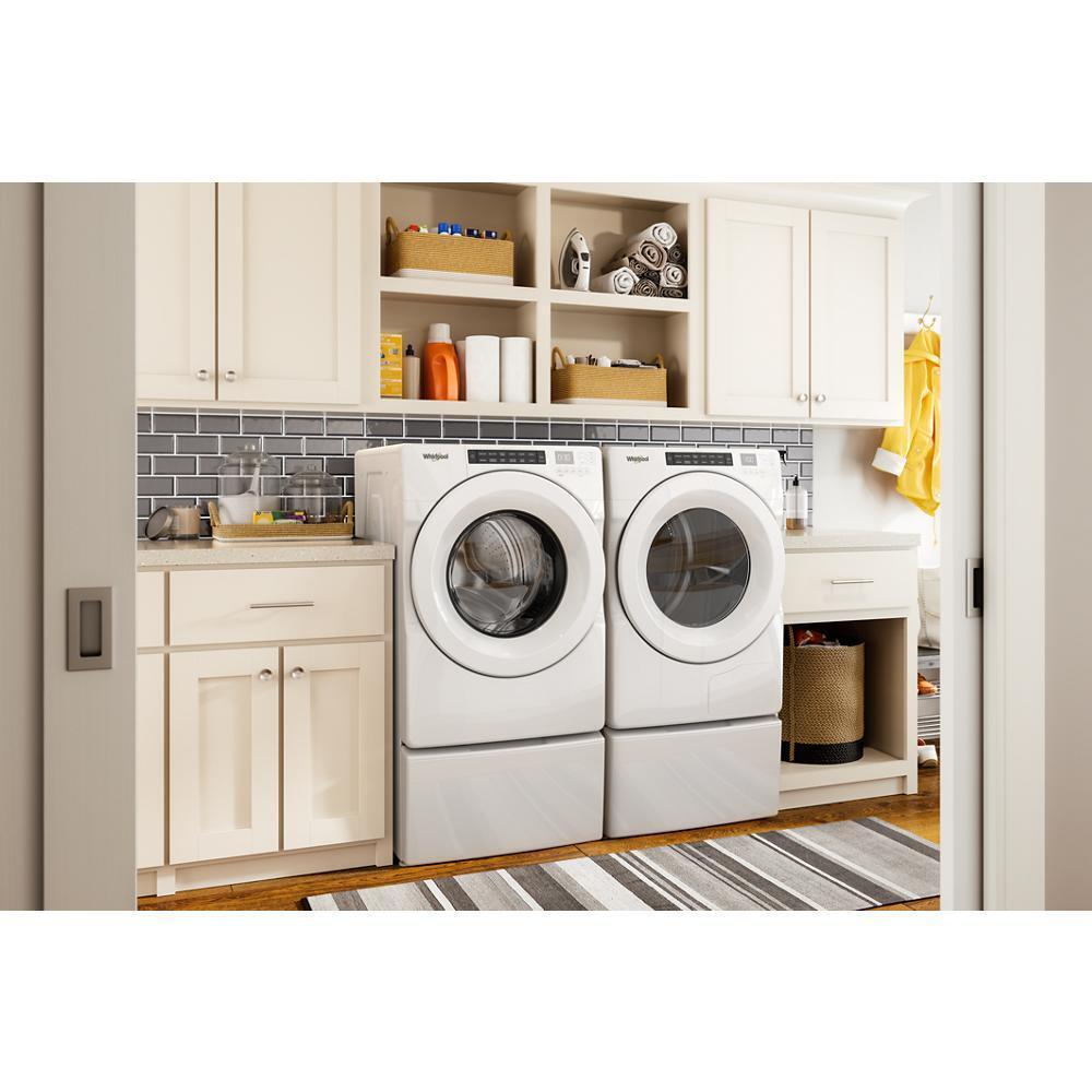 WHIRLPOOL WHD560CHW Whirlpool 7.4 CU.FT Front Load Heat Pump Dryer With Intiutitive ...
