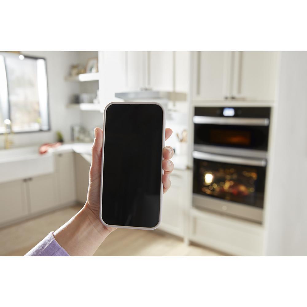 WHIRLPOOL WOEC5027LB 5.7 Total Cu. Ft. Combo Wall Oven With Air Fry When Connected*