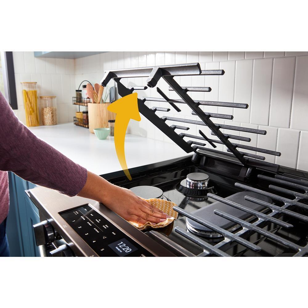 WHIRLPOOL WSGS7530RV 30-inch Smart Slide In Gas Range With Air Cooking Technology, No PR...