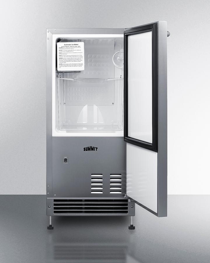 SUMMIT BIM26H34 Summit 25 Lb. Drain-free Icemaker