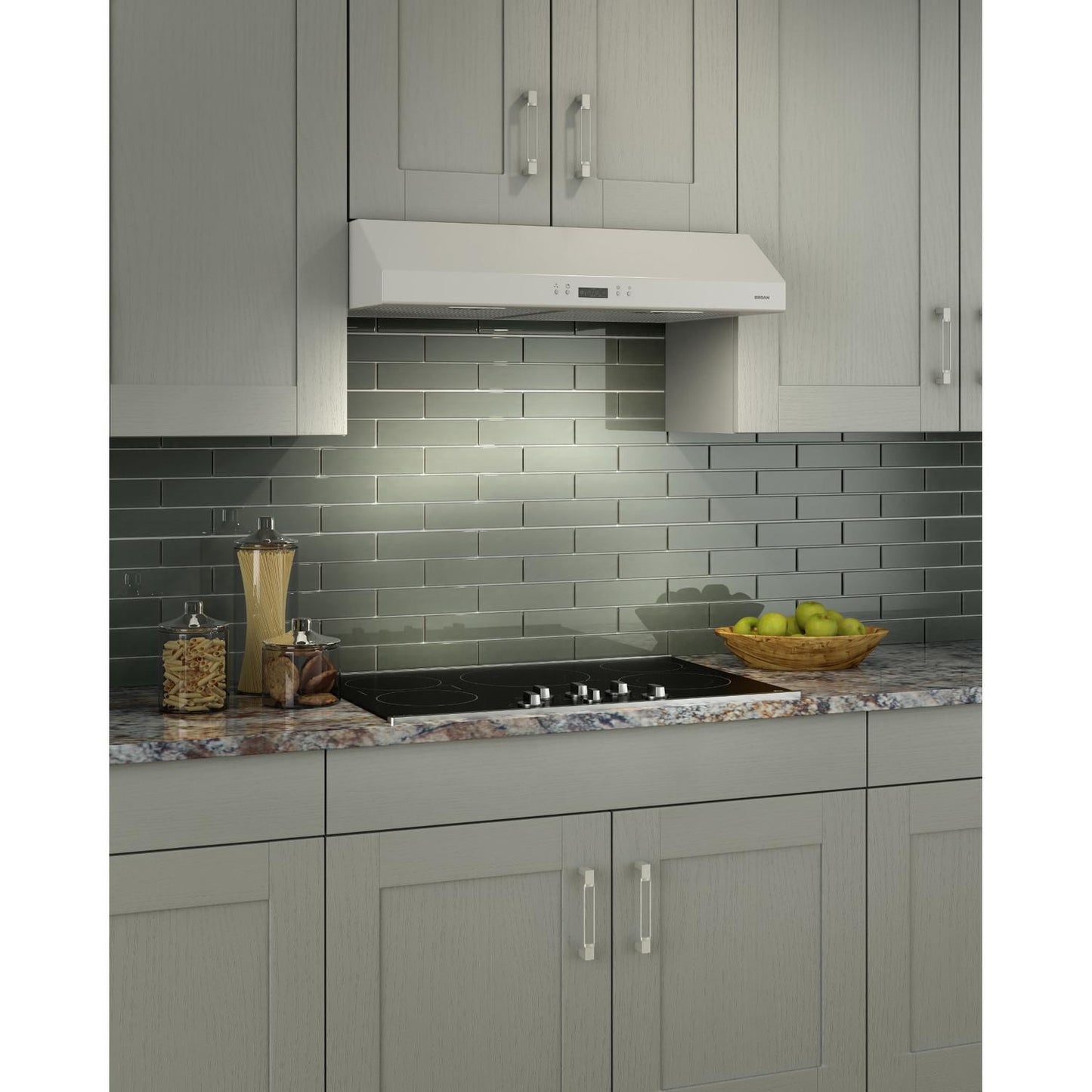 BROAN BCDJ130WH Broan New - Glacier 30"" 400 Cfm <1.0 Sones White Range Hood
