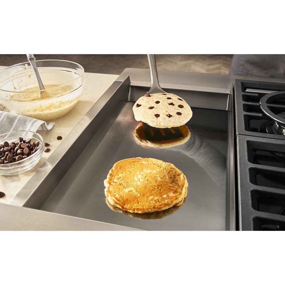 KITCHENAID KFGC558JSC Kitchenaid 48'' Smart Commercial-style Gas Range With Griddle - ...