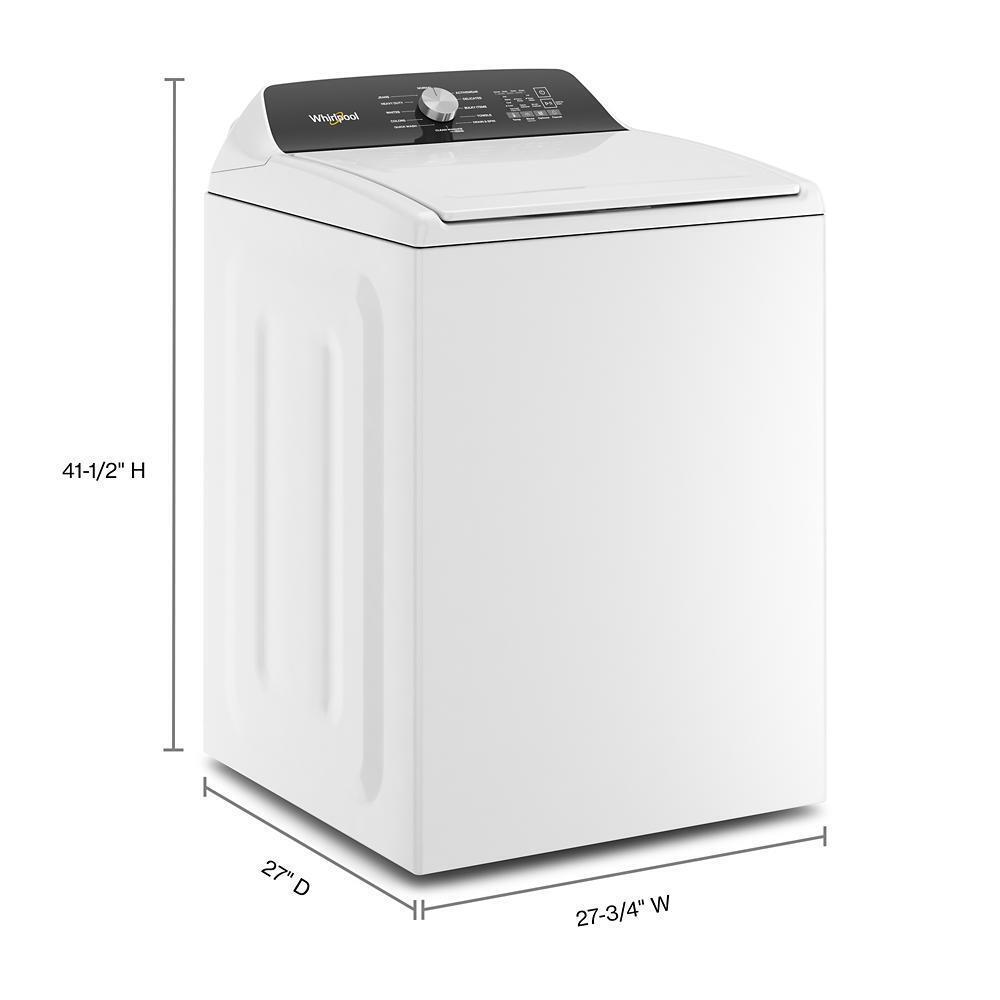 WHIRLPOOL WTW5010LW Whirlpool 4.6 Cu. Ft. Top Load Impeller Washer With Built-in Faucet