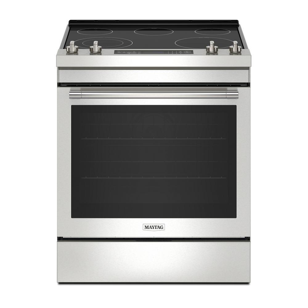 MAYTAG MES8800PZ 30-inch Wide Slide-in Electric Range With Air Fry - 6.4 Cu. Ft.