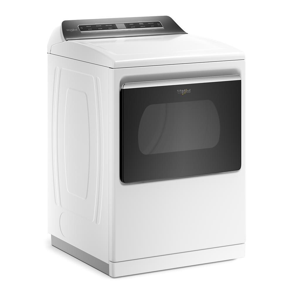 WHIRLPOOL WED8127LW 7.4 Cu. Ft. Top Load Electric Dryer With Advanced Moisture Sensing