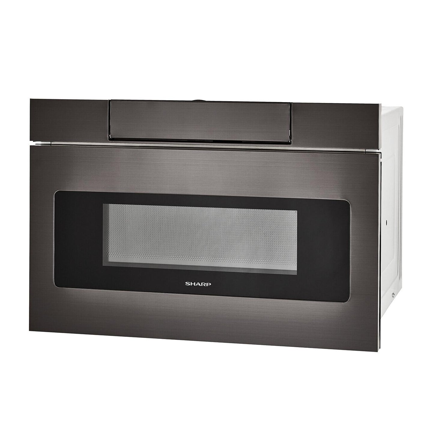 SHARP SMD2470AH Sharp Microwave Drawer Oven, 24 In. 1.2 Cu. Ft. 1000w Black STAINLE...