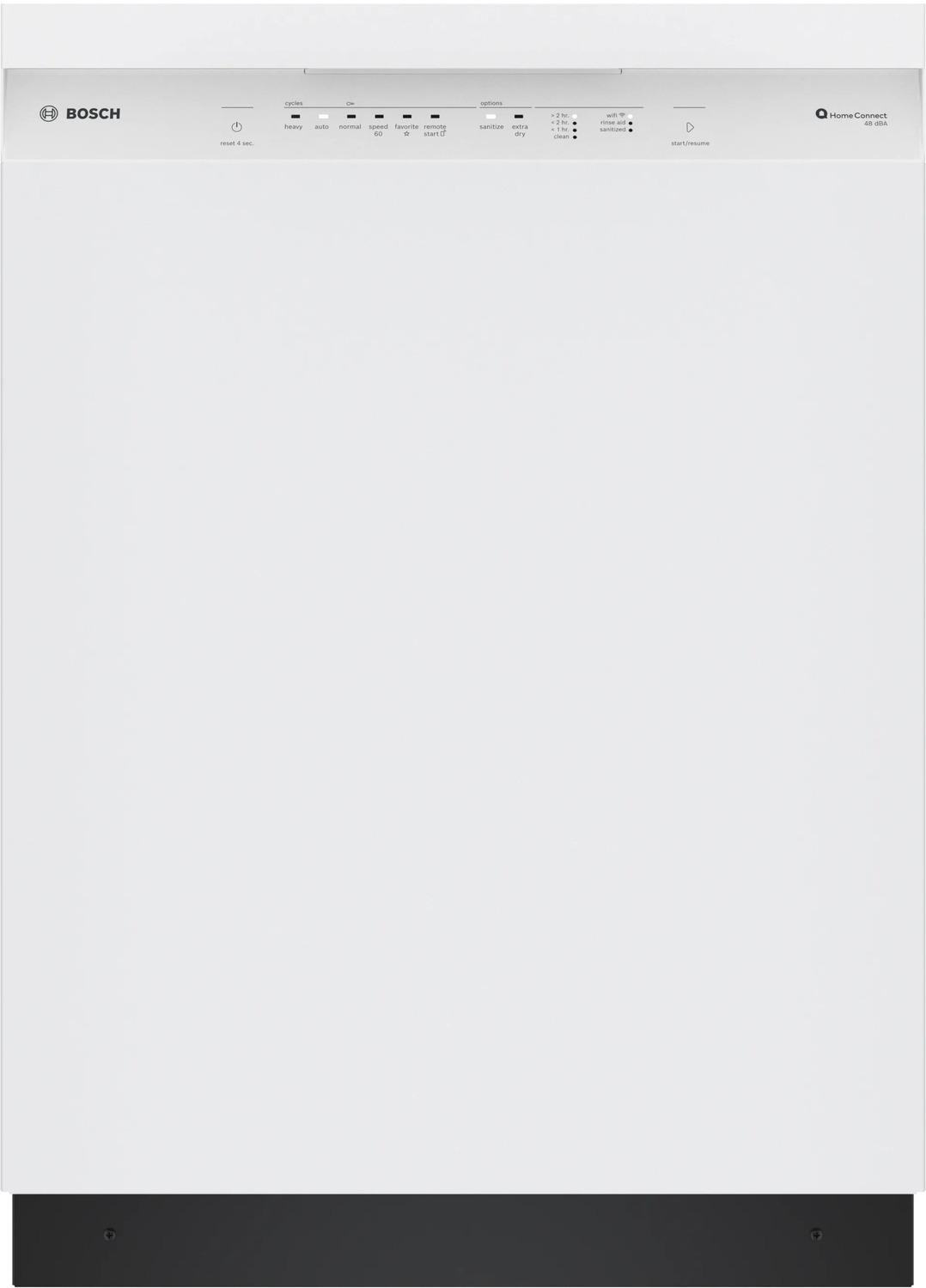 BOSCH SHE41CM2N Bosch 300 Series Dishwasher 24"" White She41cm2n