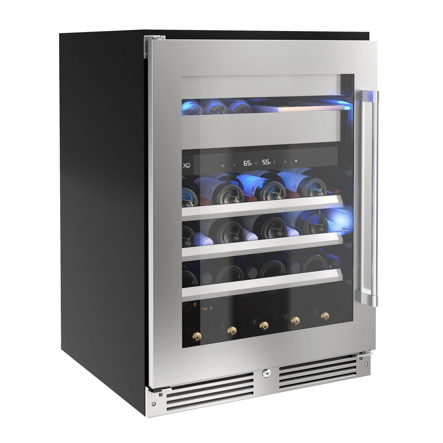 XO APPLIANCE XOU24WWGSR XO Appliance Wine and Weed 24"" Ss Glass Rh