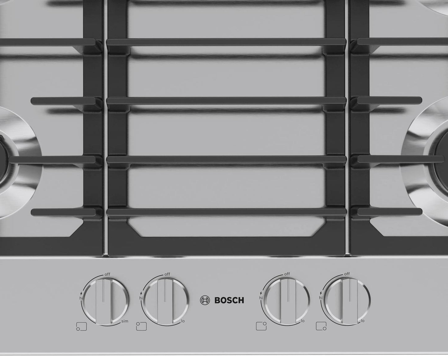 BOSCH NGM3051UC Bosch 300 Series Gas Cooktop Stainless Steel