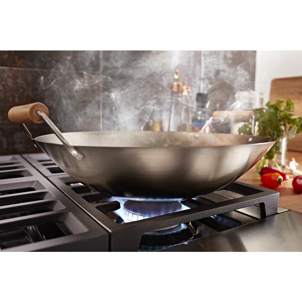 KITCHENAID KFDC506JSS Kitchenaid 36'' Smart Commercial-style Dual Fuel Range With 6 BU...
