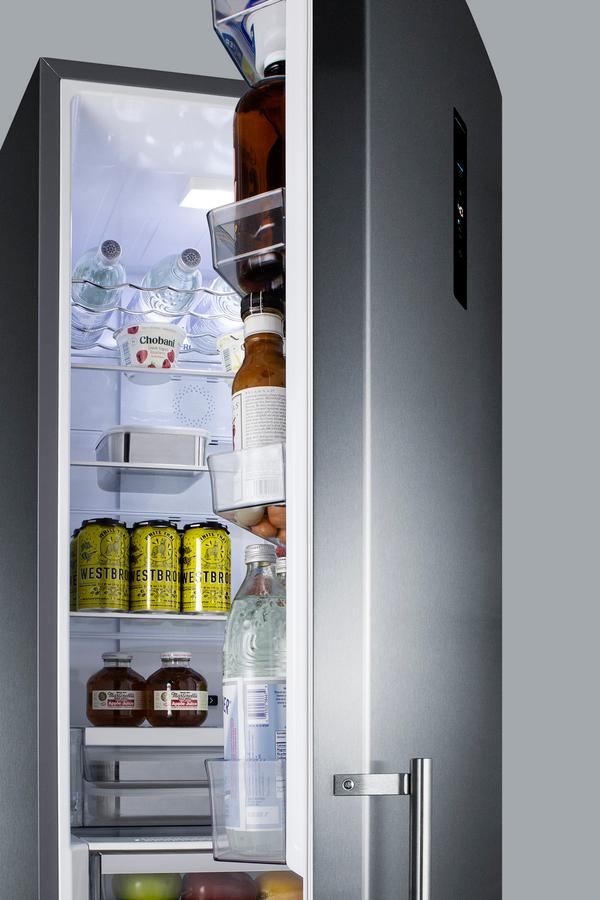 SUMMIT FFBF181ES2 Summit 24"" Wide Bottom Freezer Refrigerator