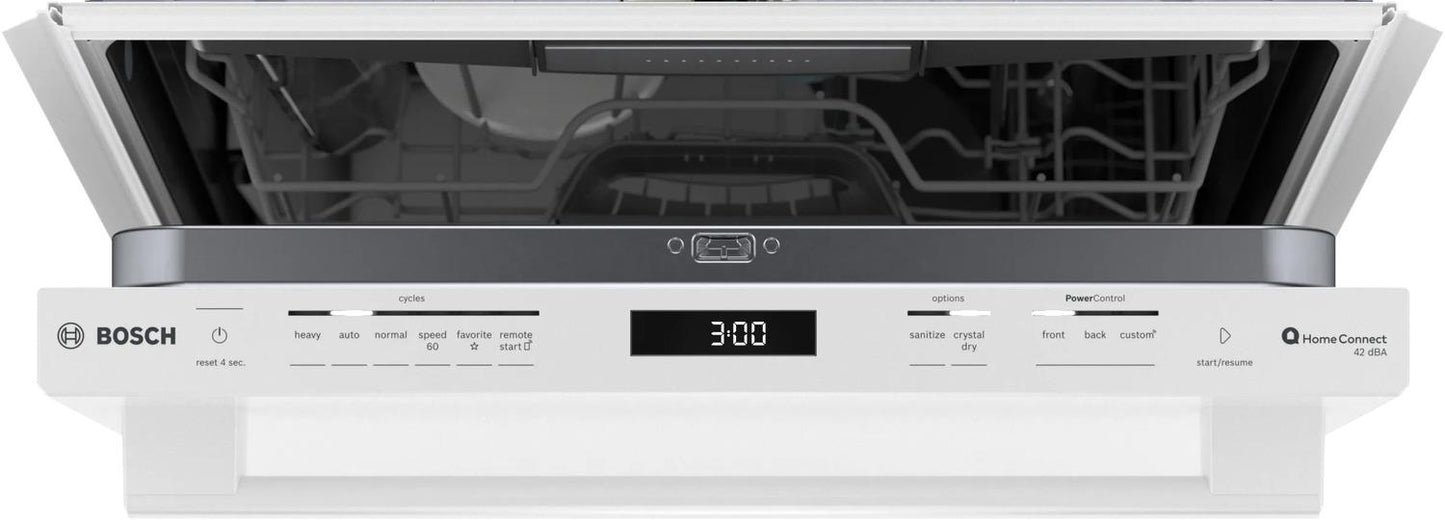 BOSCH SHX78CM2N Bosch 800 Series Dishwasher 24"" White