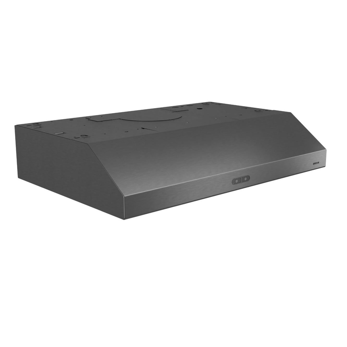 BROAN BCDF130BLS New - Glacier 30"" 300 Cfm 1.2 Sones Black Stainless Steel Range Hood