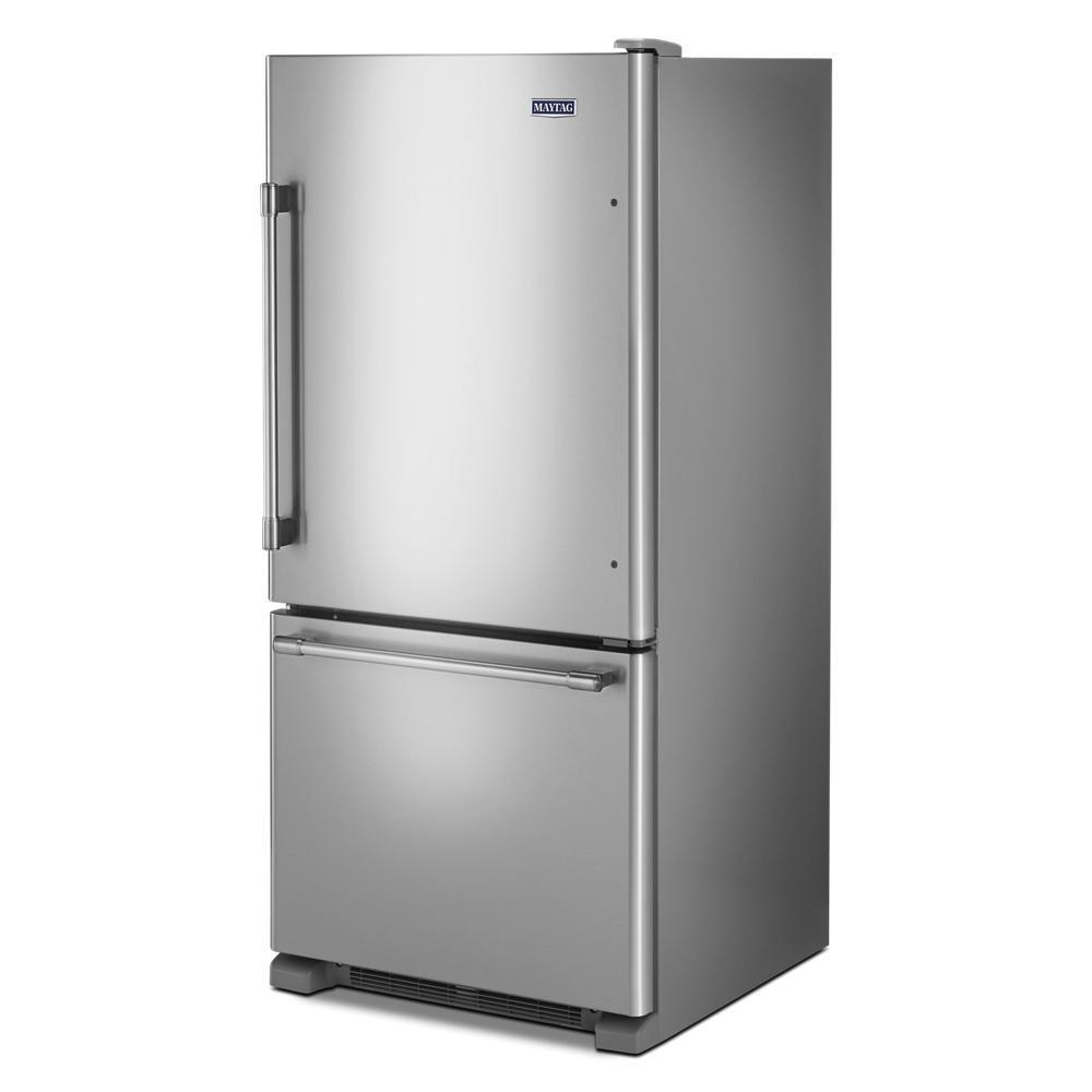 MAYTAG MBF1958FEZ Maytag 30-inch Wide Bottom Mount Refrigerator - 19 Cu. Ft. - FIN...