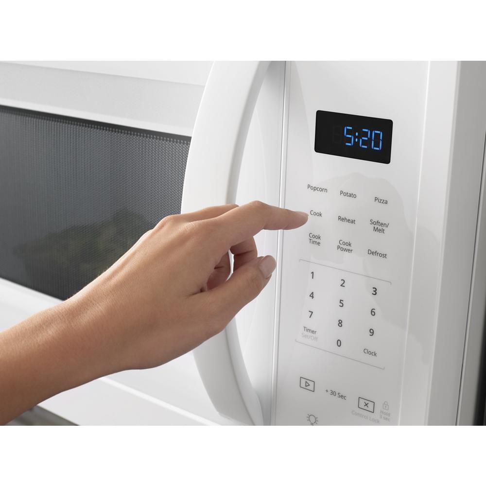 WHIRLPOOL WMH31017HW Whirlpool 1.7 Cu. Ft. Microwave Hood Combination With ELECTRONIC...