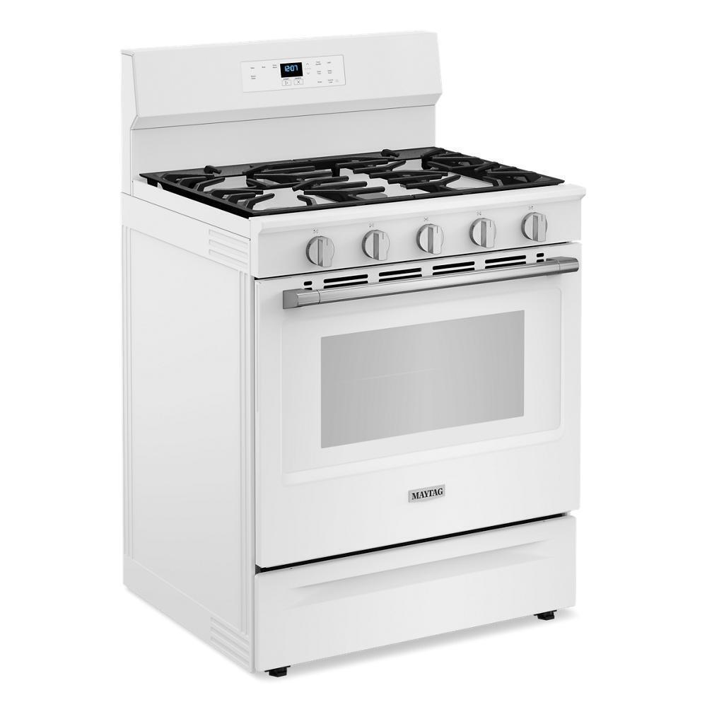 MAYTAG MFGS4030RW Maytag 30-inch Wide Gas Range With Steam Clean - 5.0 Cu. Ft.