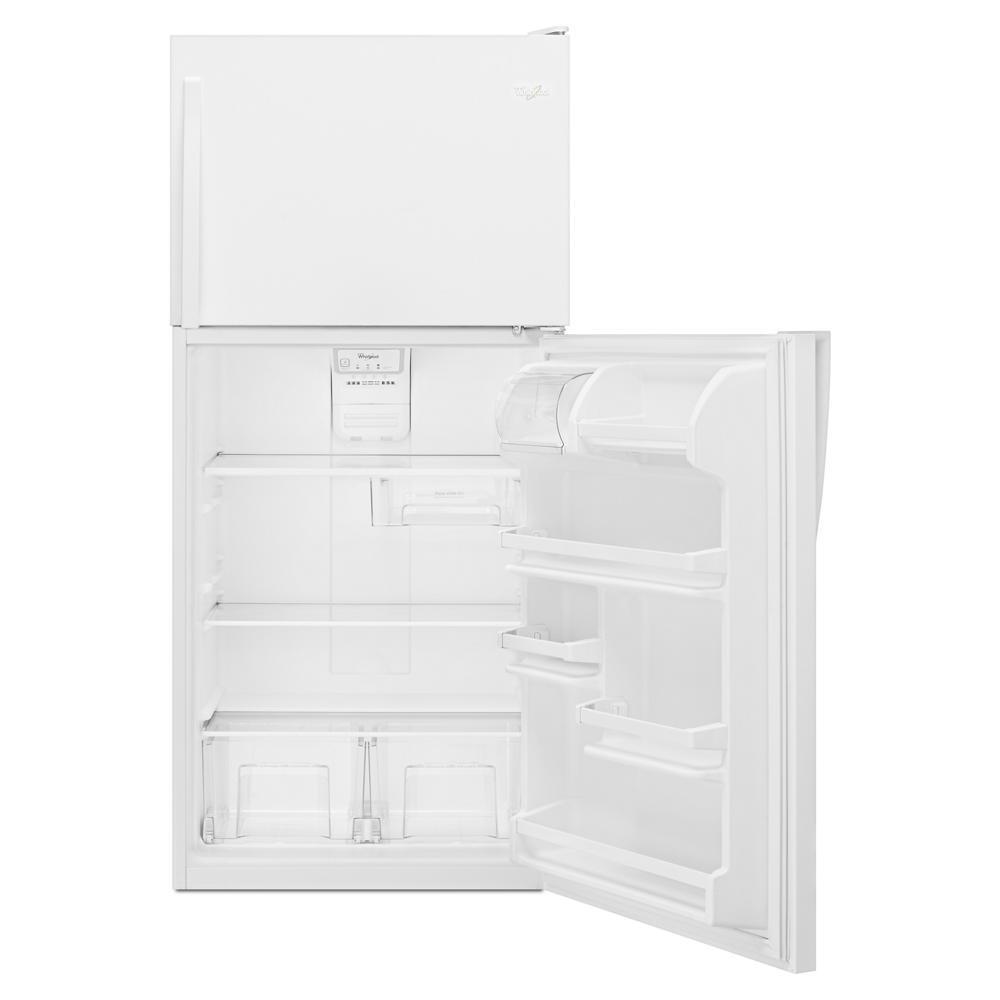 WHIRLPOOL WRT318FZDW White Whirlpool 30"" Wide Top-freezer Refrigerator With FLEXI-SLI...
