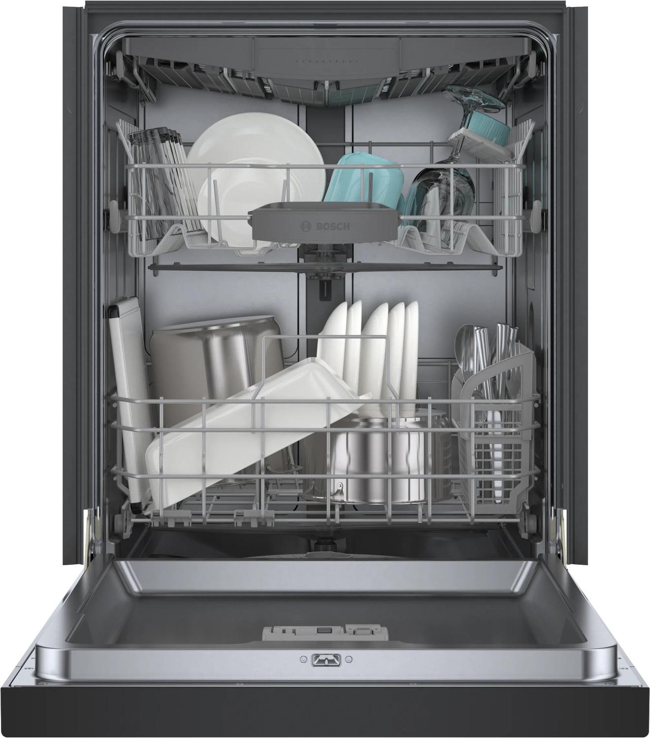 BOSCH SHE53C86N Bosch 300 Series Dishwasher 24"" Black