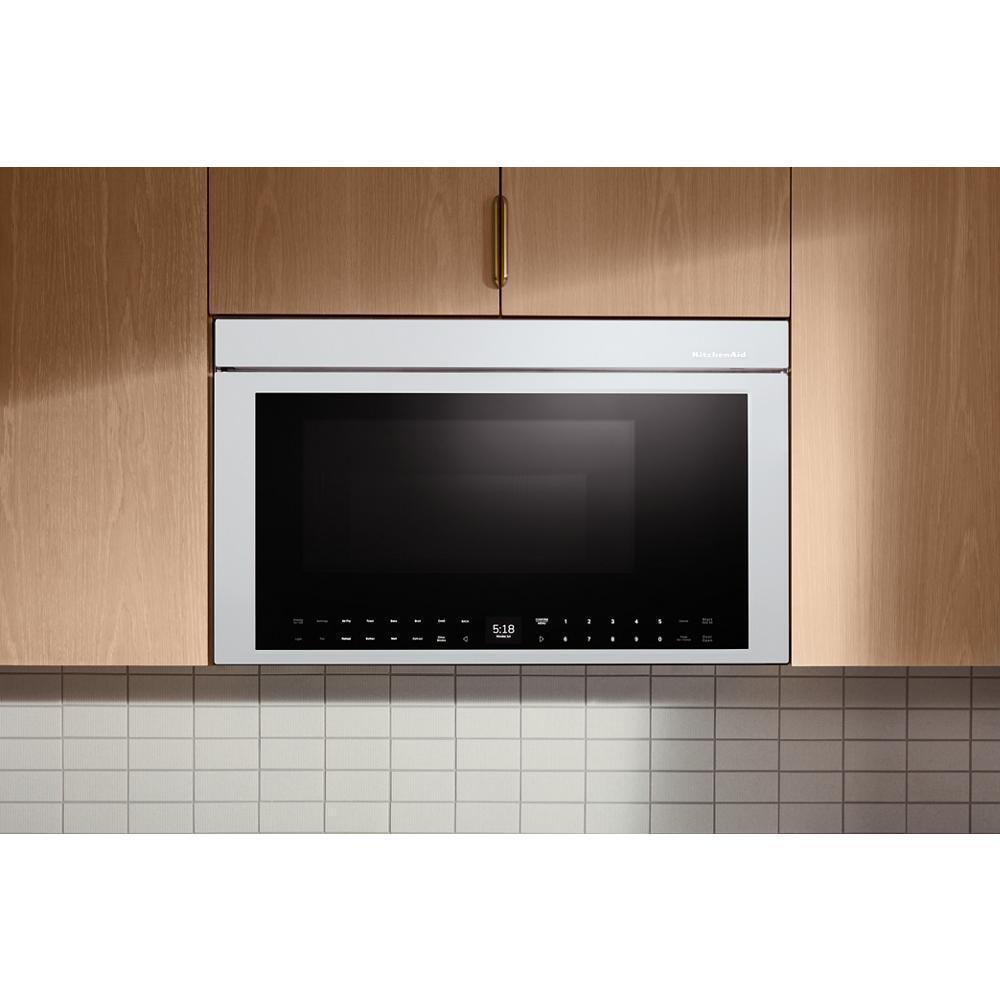 KITCHENAID KMMF530PWH Kitchenaid Multifunction Over-the-range Microwave Oven With FLUS...