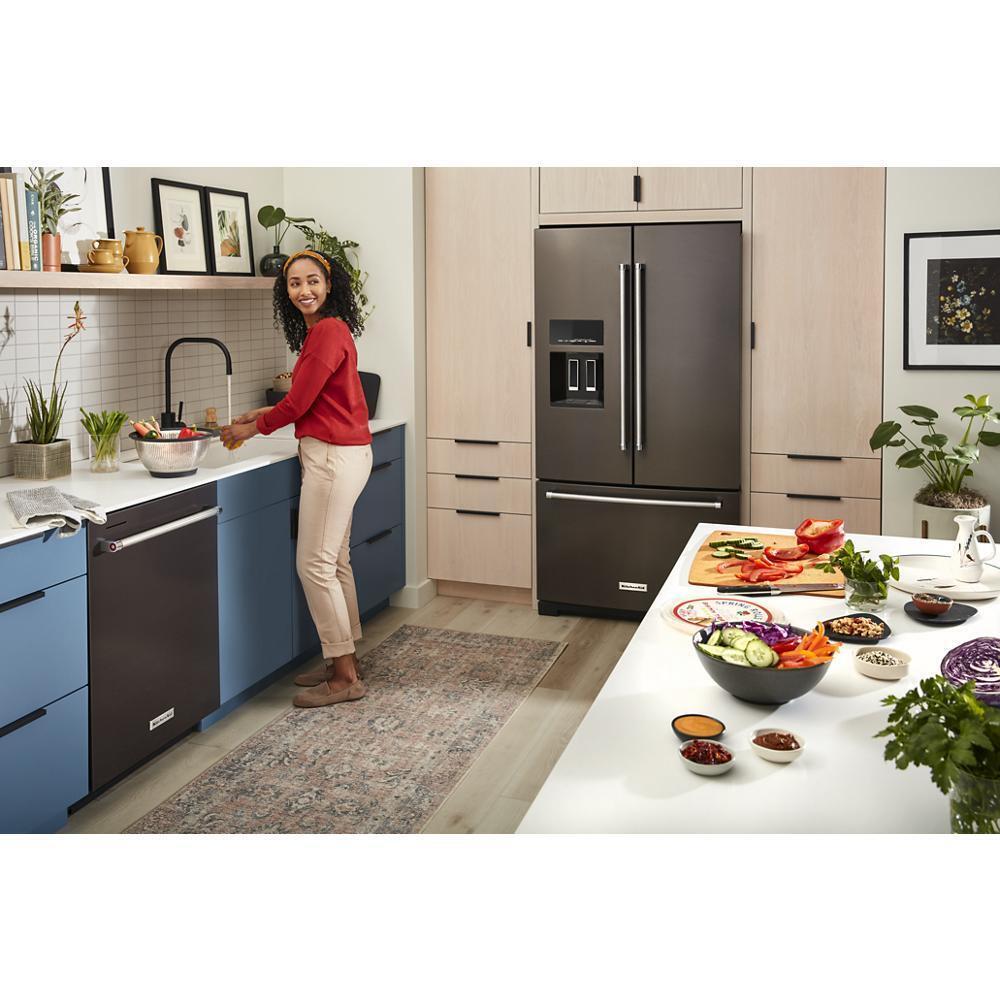 KITCHENAID KSEG700EBS Kitchenaid 30-inch 5-element Electric Slide-in Convection Range ...