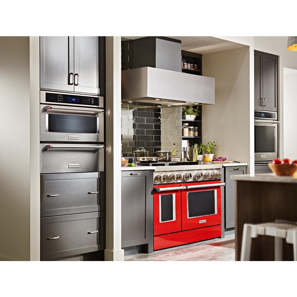 KITCHENAID KFGC558JPA Kitchenaid 48'' Smart Commercial-style Gas Range With Griddle - ...