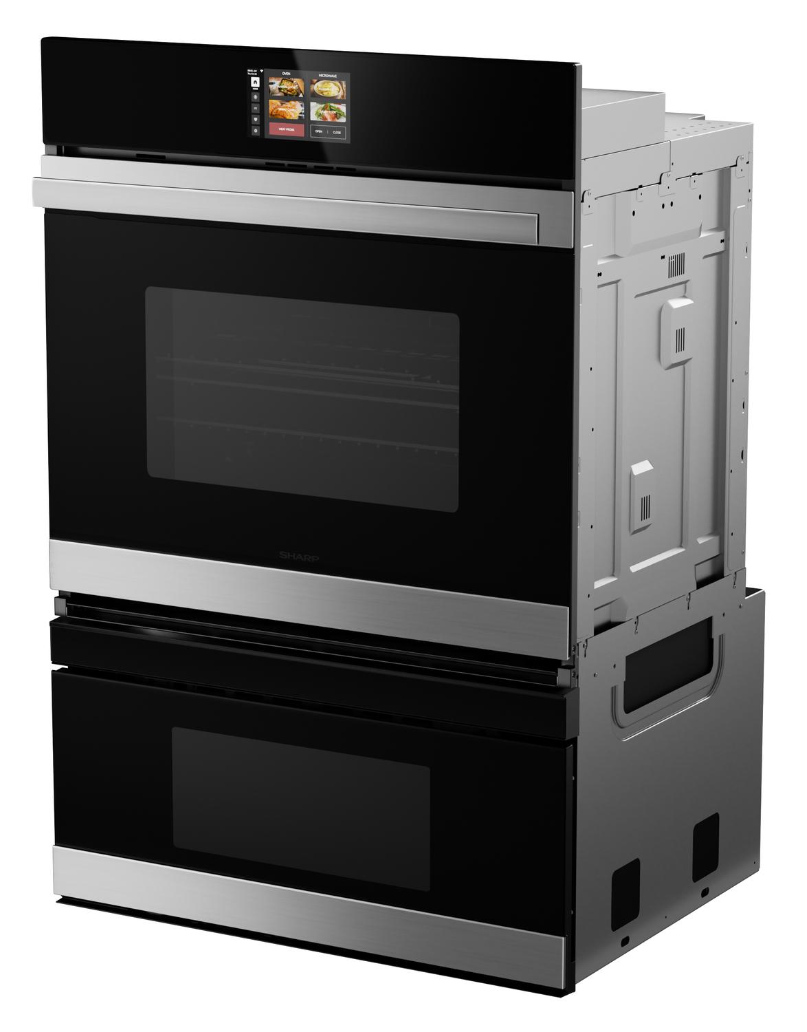 SHARP SWB3085HS Sharp Convection Wall Oven With Microwave Drawer Oven
