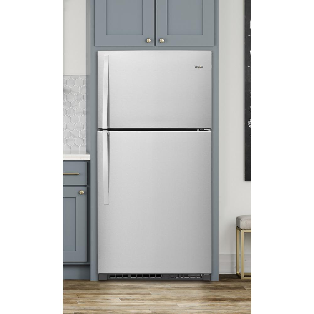 WHIRLPOOL WRT541SZDZ Whirlpool 33-inch Wide Top Freezer Refrigerator - 21 Cu. Ft.