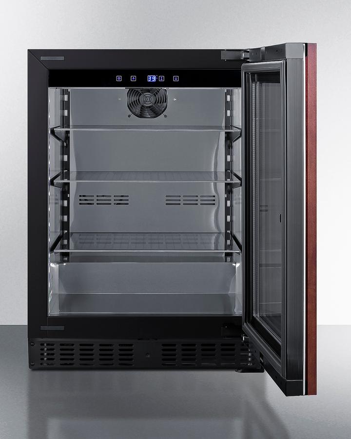 SUMMIT ASDG2411PNR 24"" Wide Built-in Beverage Center, Ada Compliant (panel Not Included)