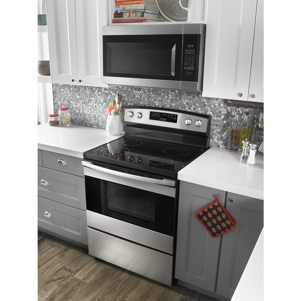 AMANA AMV2307PFS Amana 1.6 Cu. Ft. Amana Over-the-range Microwave With Add 0:3...