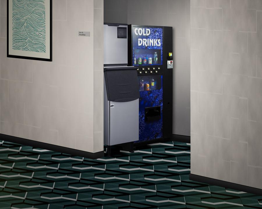 SUMMIT BIM352KBIN Summit 350 Lb. Commercial Ice Machine With Stainless Steel Bin