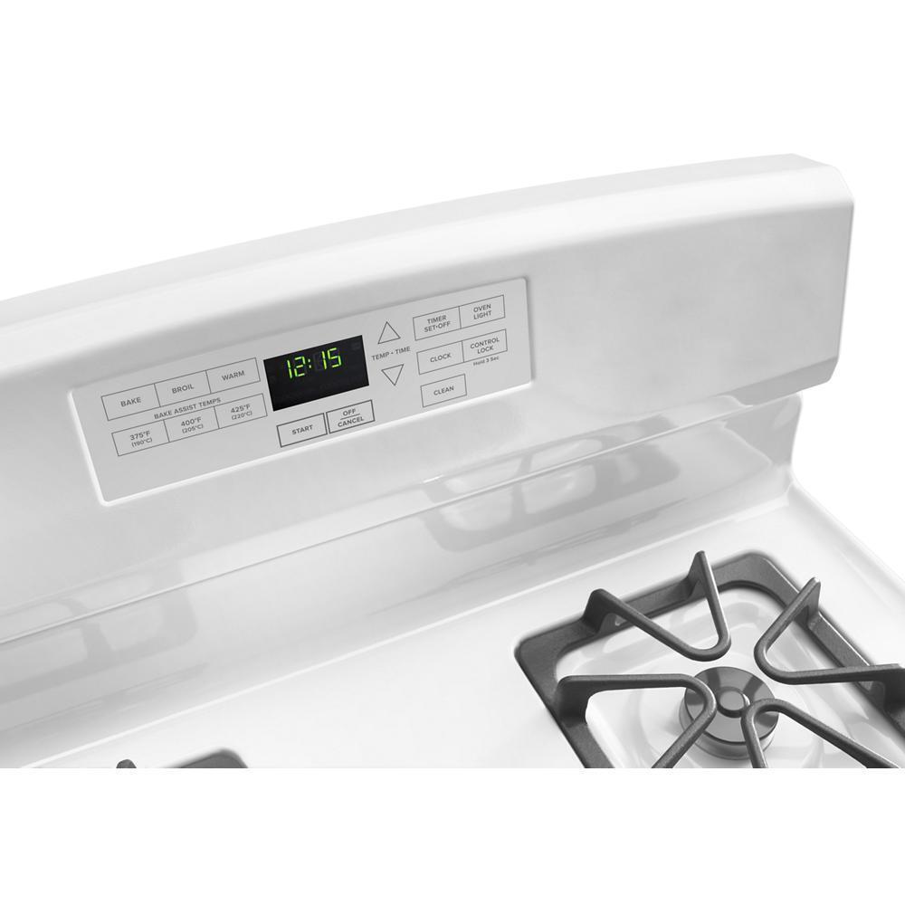 AMANA AGR6603SFW 30-inch Amana Gas Range With Self-clean Option - White