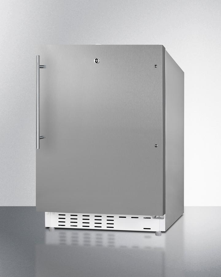 SUMMIT ALRF48CSSHV Summit 20"" Wide Built-in Refrigerator-freezer, Ada Compliant