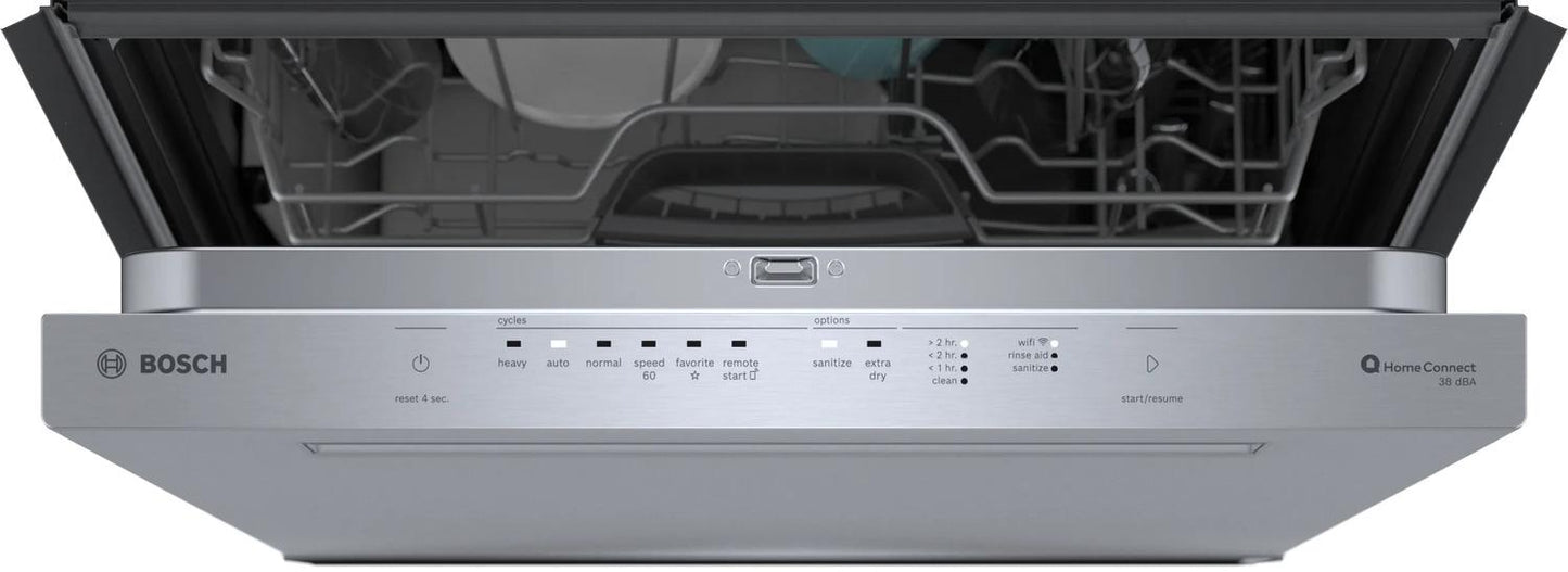 BOSCH SHP95CM5N Bosch 500 Series Dishwasher 24"" Stainless Steel Shp95cm5n