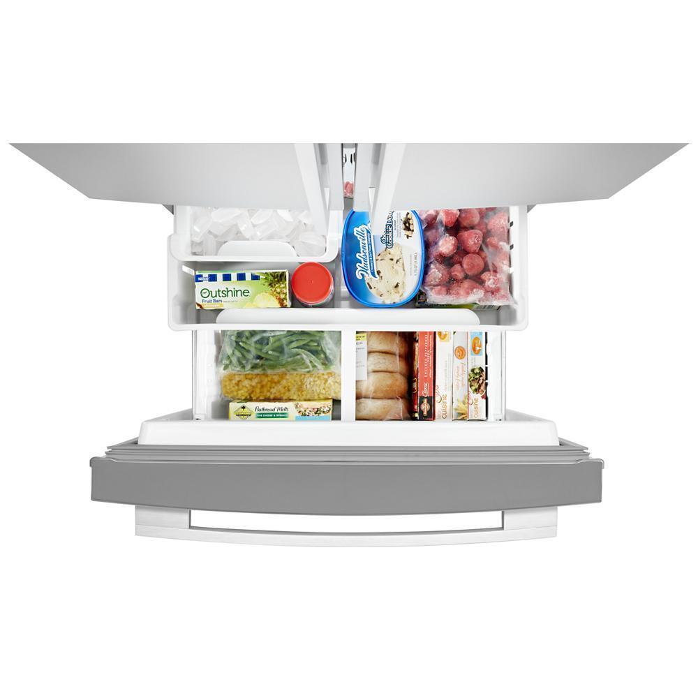 WHIRLPOOL WRF560SEHW Whirlpool 30-inch Wide French Door Refrigerator - 20 Cu. Ft.