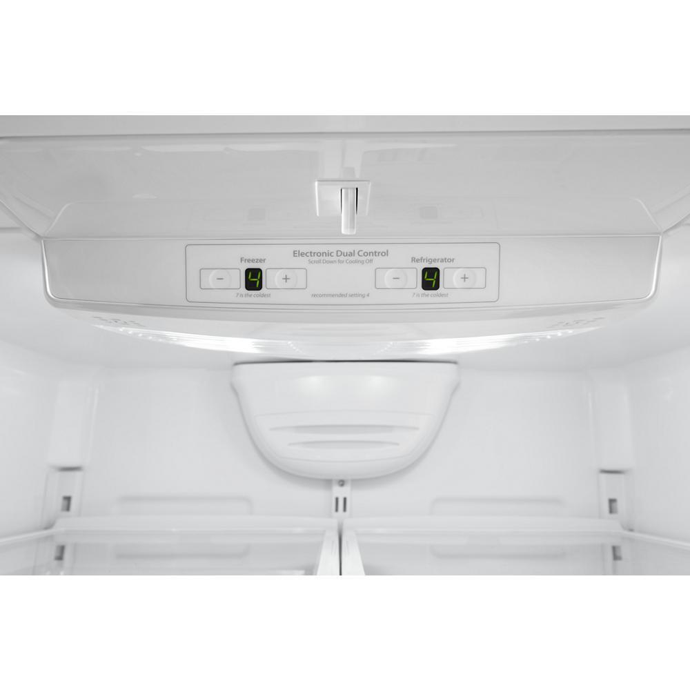 WHIRLPOOL WRB322DMHV Whirlpool 33-inch Wide Bottom-freezer Refrigerator - 22 Cu. Ft. ...