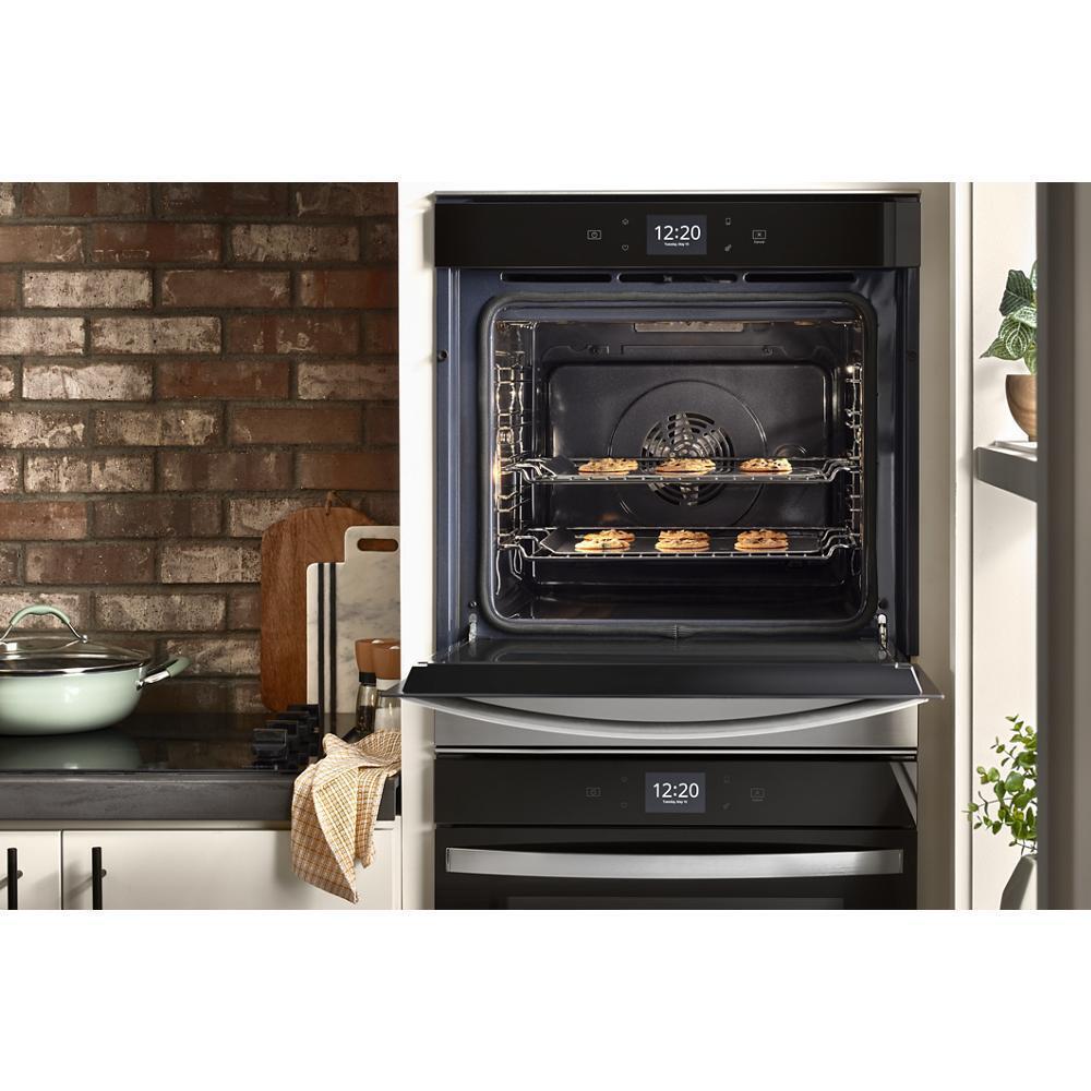 WHIRLPOOL WOD52ES4MW Whirlpool 5.8 Cu. Ft. 24 Inch Double Wall Oven With Convection